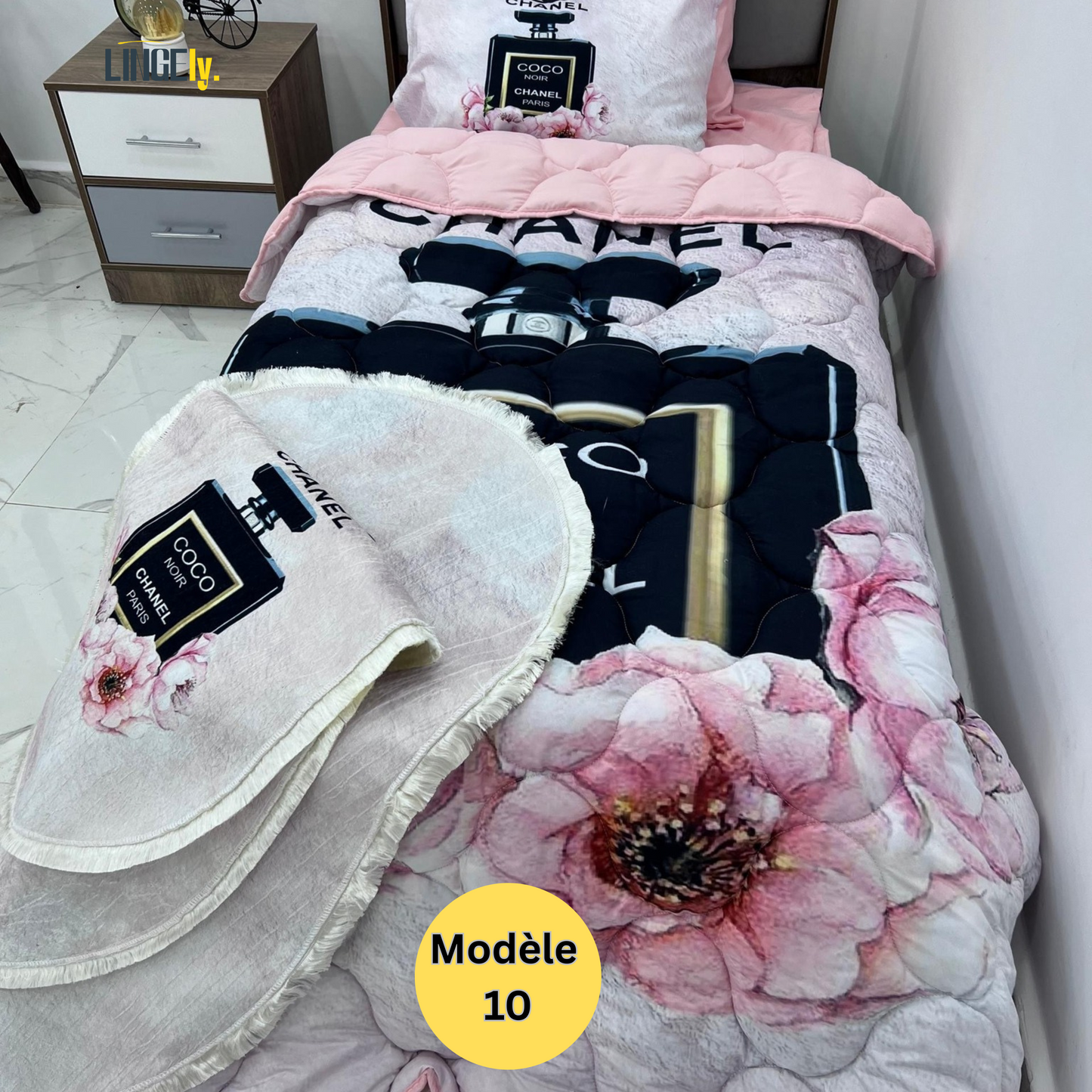 Couette 1 Place 3 Pièces – Qualité Premium