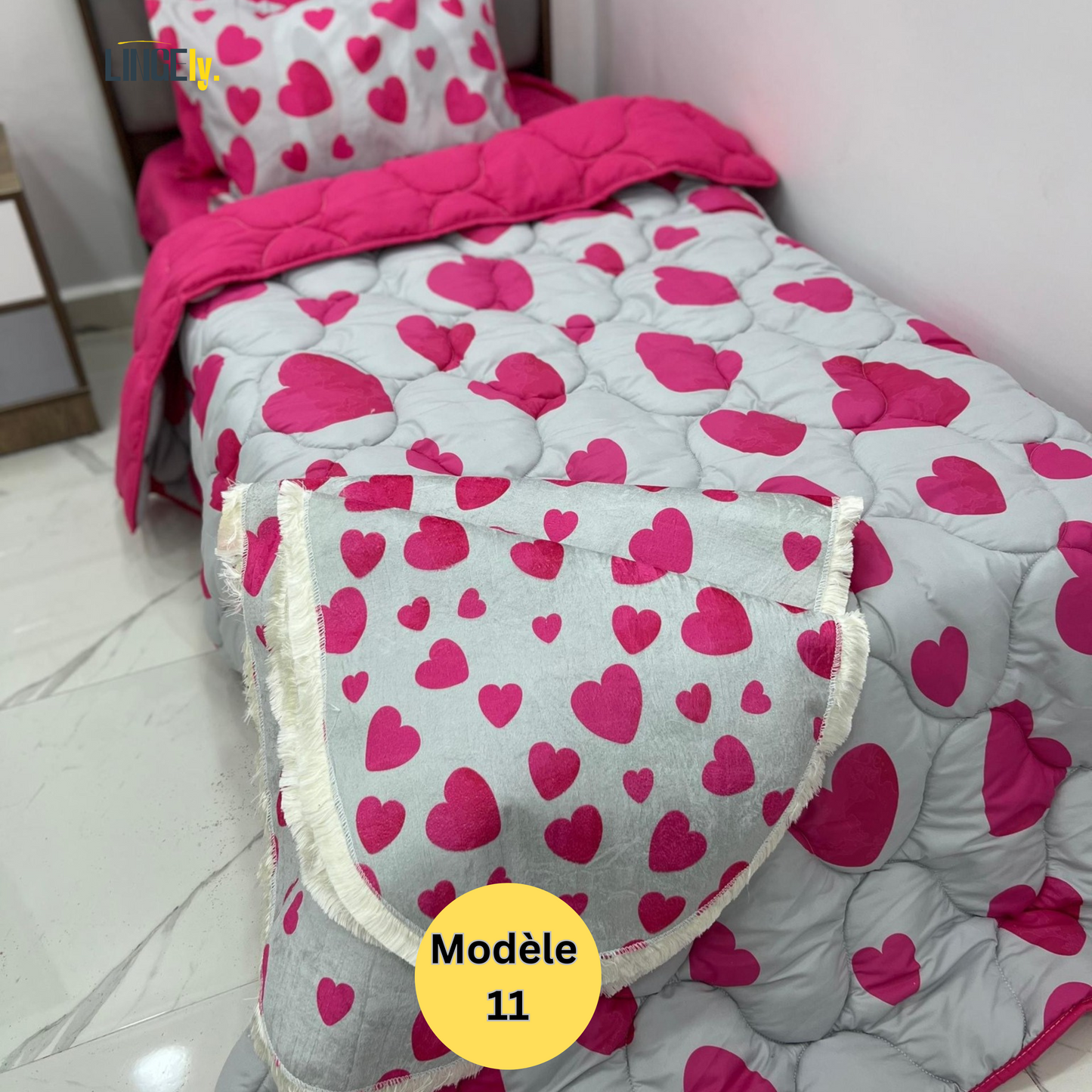 Couette 1 Place 3 Pièces – Qualité Premium