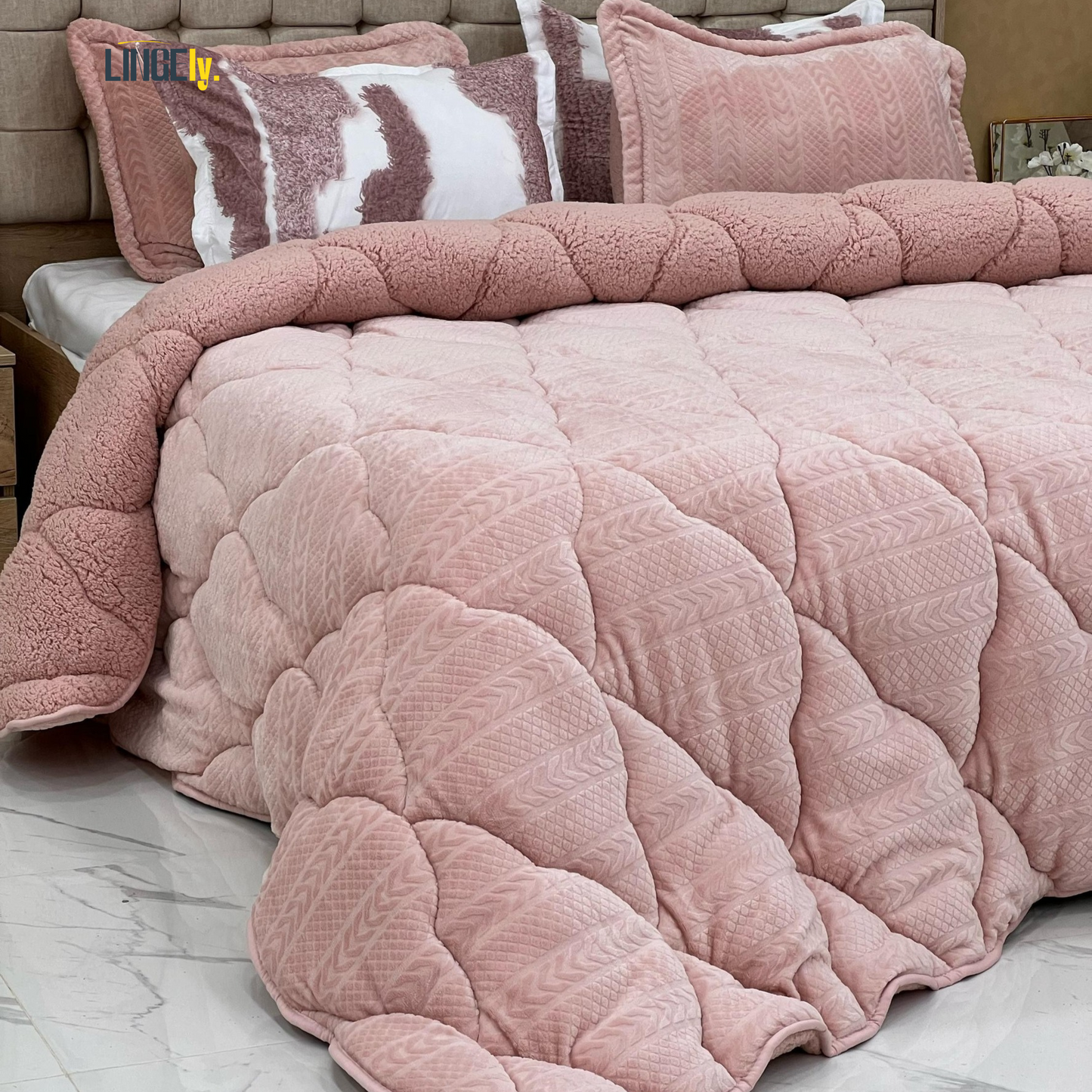 Couette Eva 2 places – 5 pièces – Qualité premium