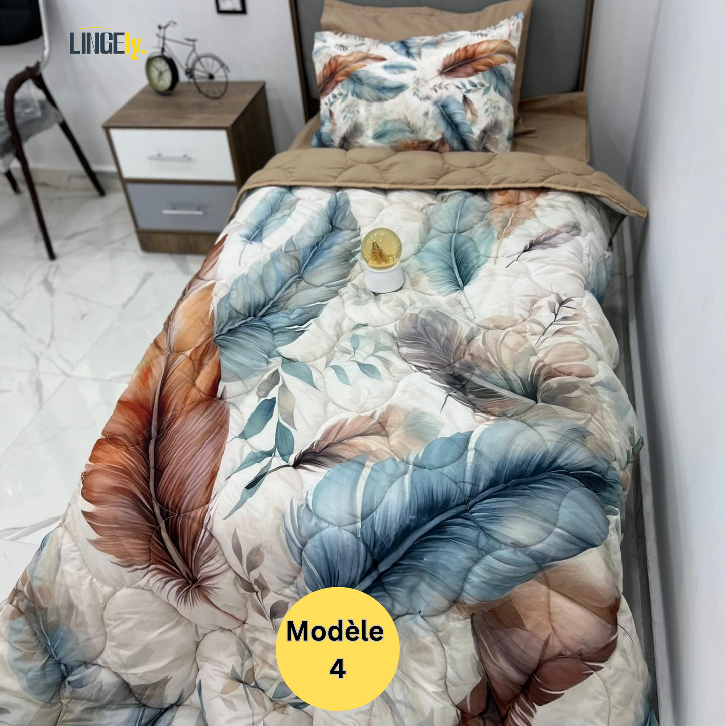Couette 1 Place 3 Pièces – Qualité Premium