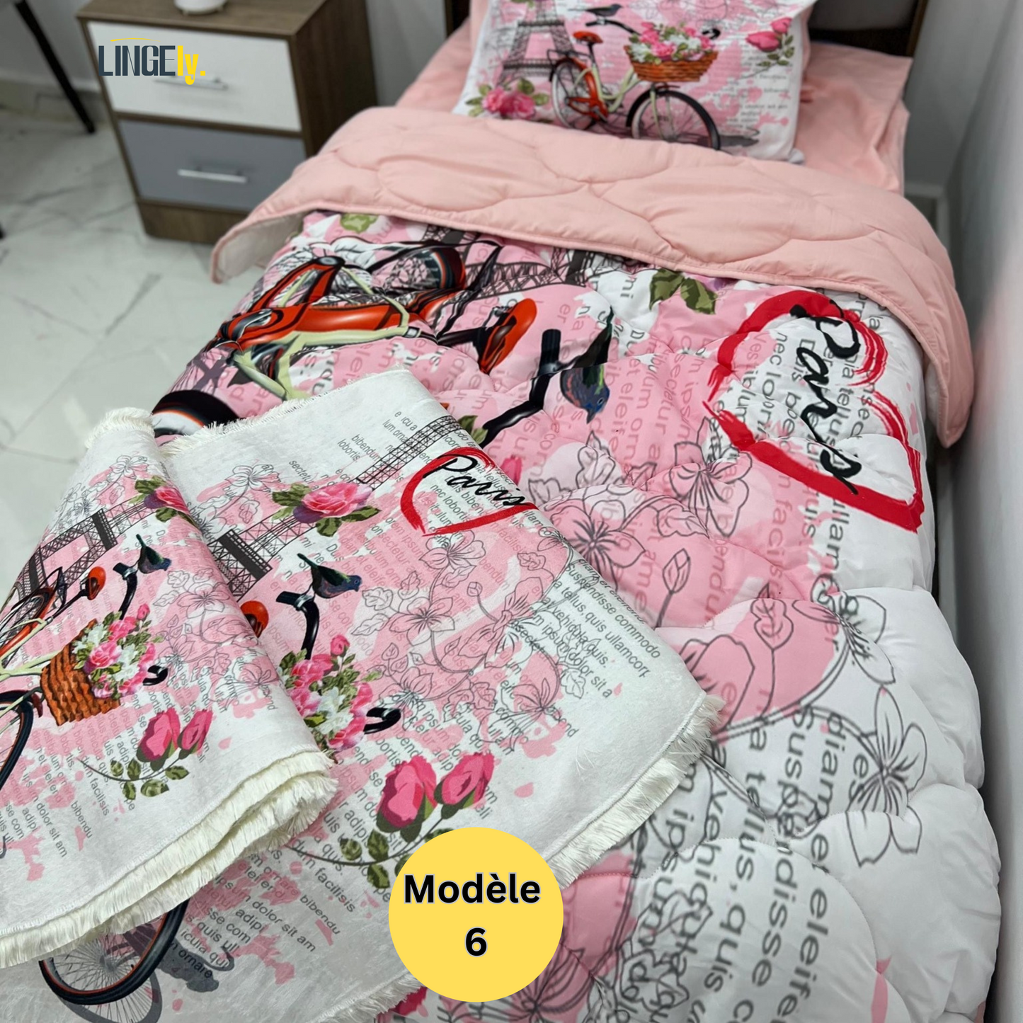 Couette 1 Place 3 Pièces – Qualité Premium