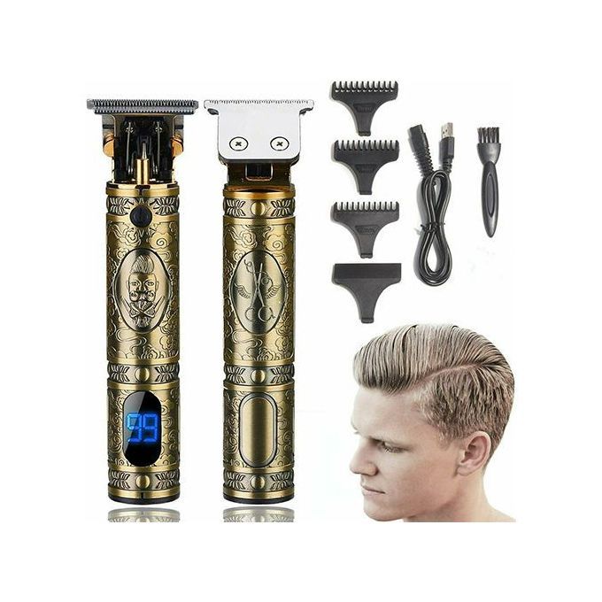 Tondeuse Cheveux/Barbe Professionnelle Sans Fil Afficheur Lcd