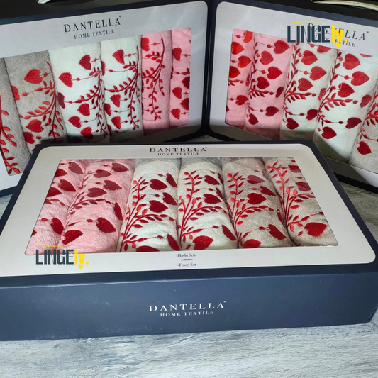 Ensemble de Serviettes de Bain 6 Pièces