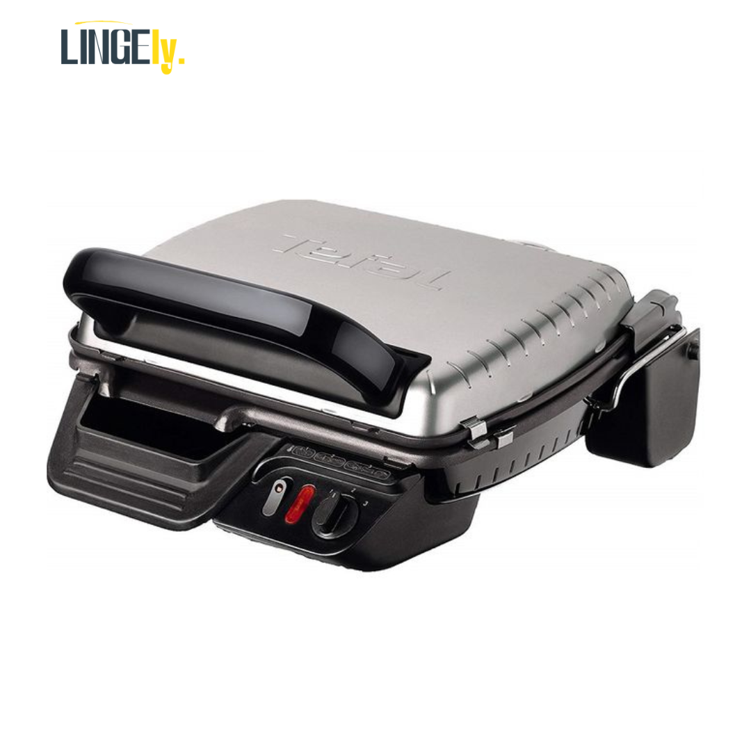 Tefal Grille Viande 3 En 1  multifonction  /Panini / Barbecue/ Ultracompact - 2000 W Noir