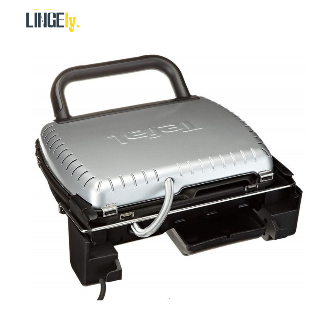 Tefal Grille Viande 3 En 1  multifonction  /Panini / Barbecue/ Ultracompact - 2000 W Noir