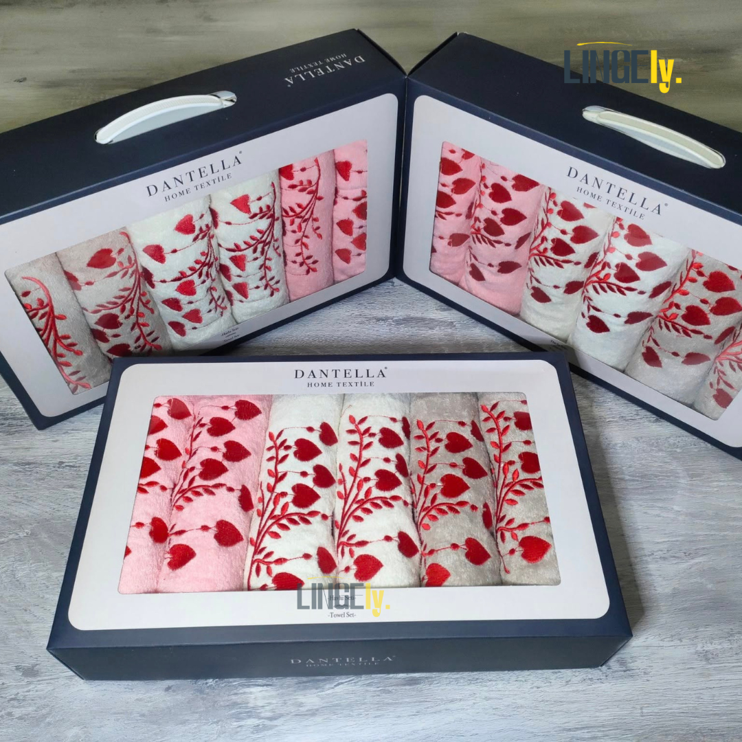 Ensemble de Serviettes de Bain 6 Pièces