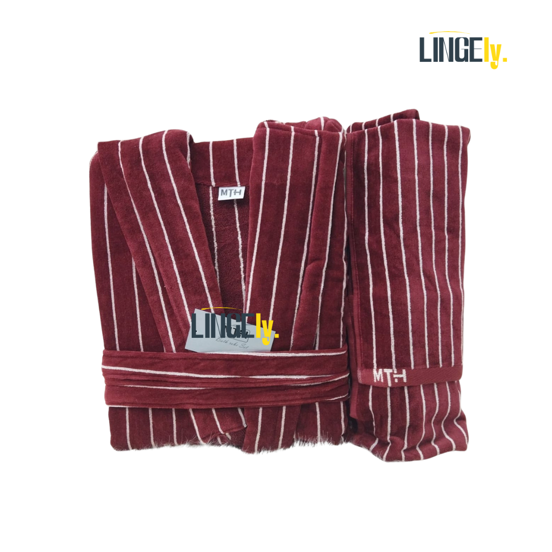 LCW HOME Peignoir de Bain Basique en Coton - S5BG70Z8-J5E - LC Waikiki LCW HOME Peignoir de Bain Basique en Coton - S5BG70Z8-J5E - LC Waikiki