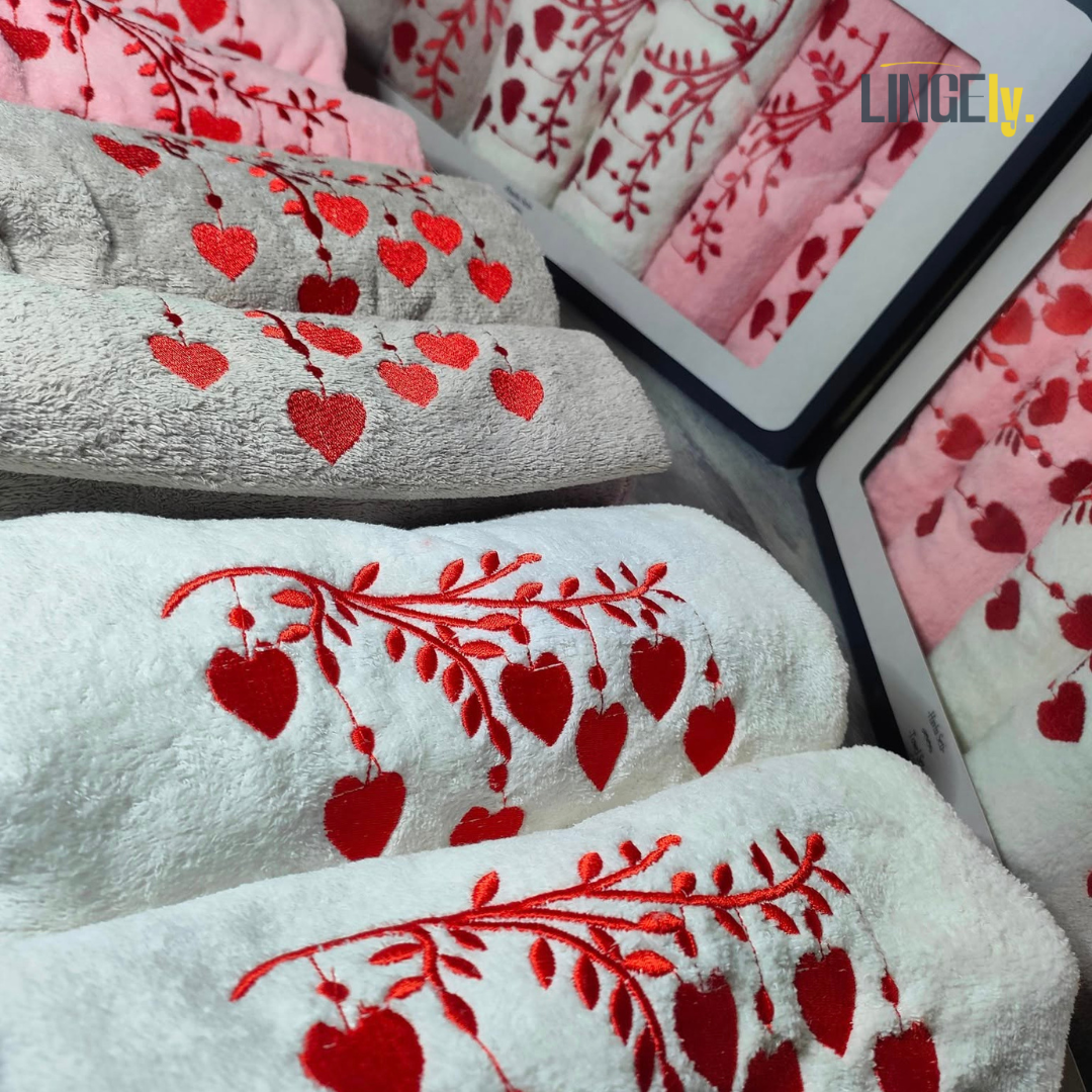 Ensemble de Serviettes de Bain 6 Pièces