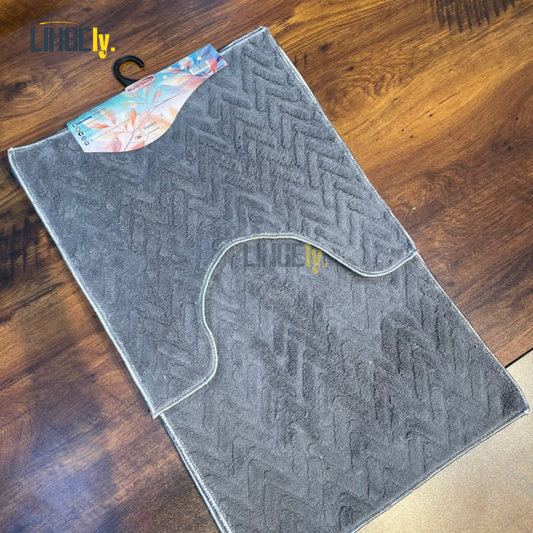 Tapis de Bain Luxe, Antidérapant, Lavable à la Machine, Tissu Turquie,Plusieurs Couleurs 🇹🇷✨
