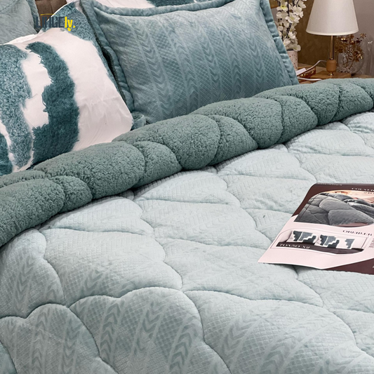 Couette Eva 2 places – 5 pièces – Qualité premium